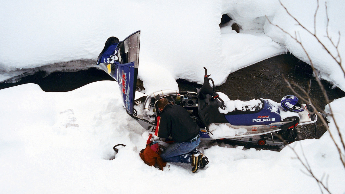 Gardner's snowmobile wreck made a lasting impression on him: He reflects on it frequently, and it has cost him feeling in his feet.